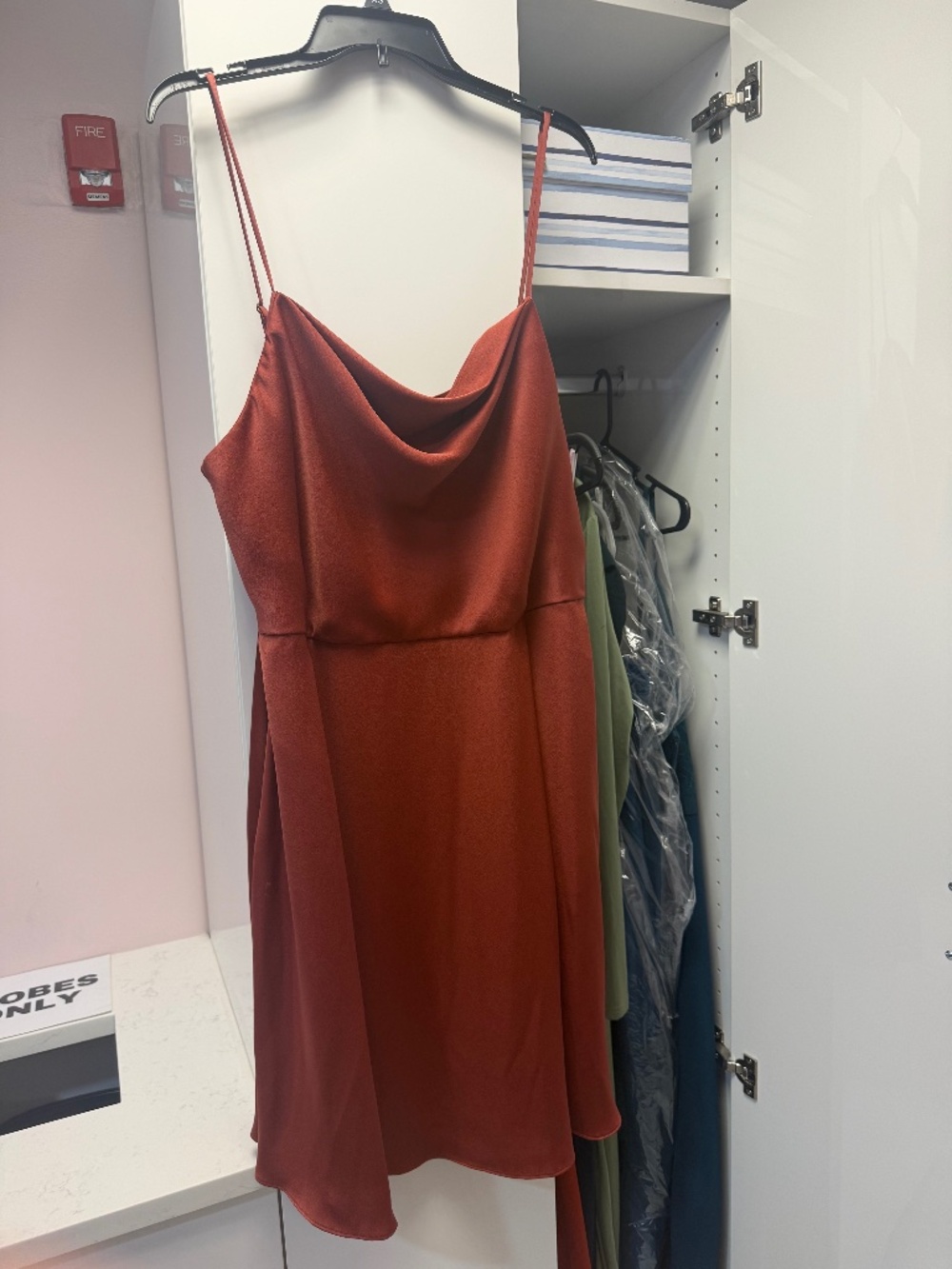 David’s bridal short dress